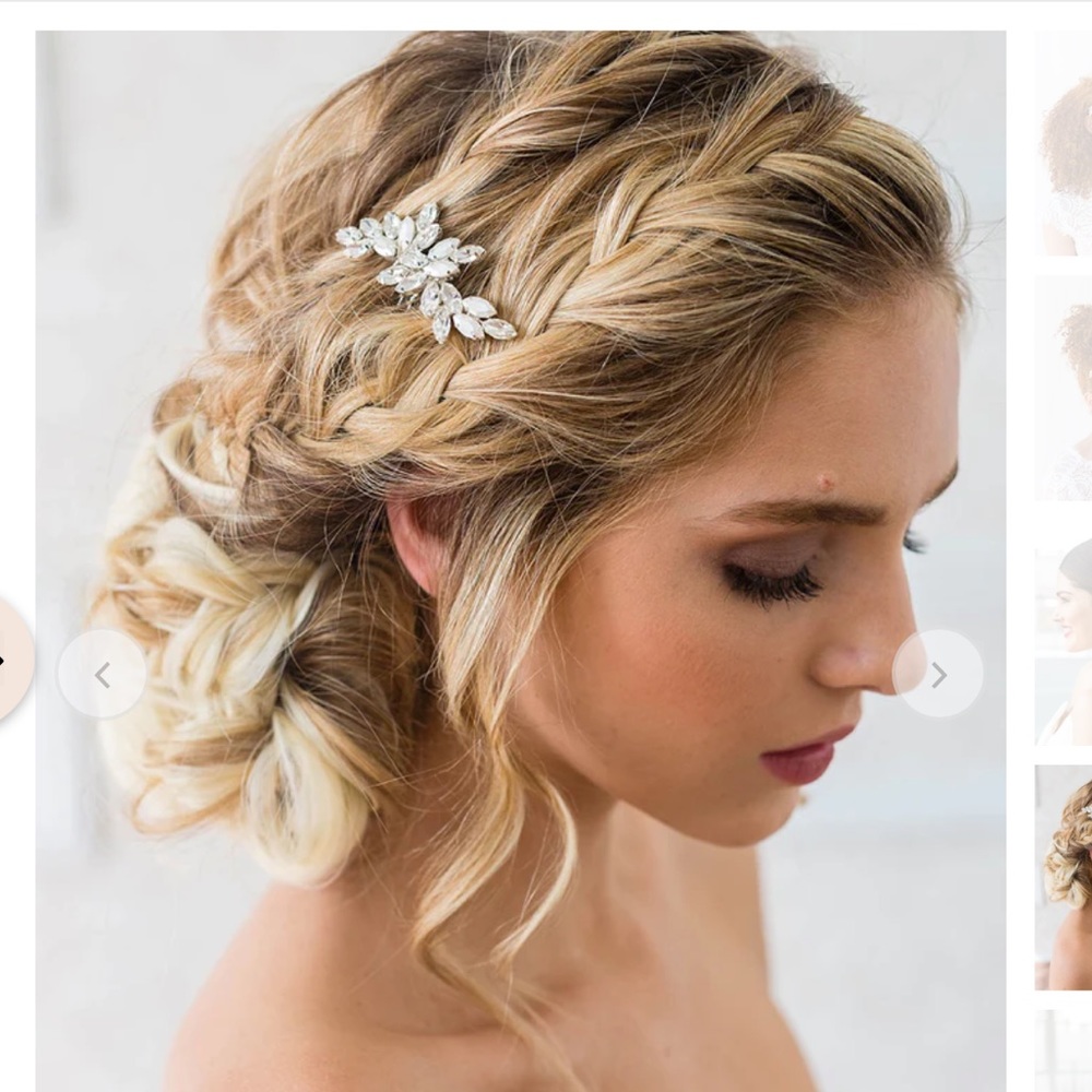 BRIDES & HAIRPINS Vasiliki Crystal Hair Comb